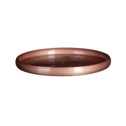 Soucoupe ronde pot de fleurs taille moyenne